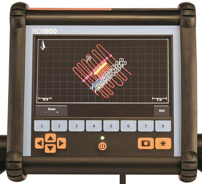 Radiodetection RD1100/RD1500探地雷